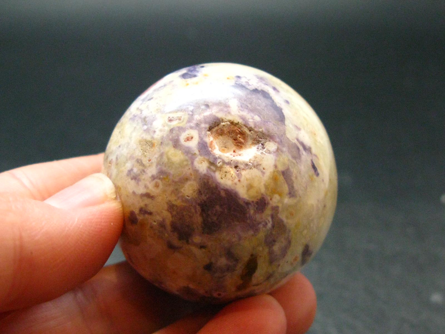 Natural Tiffany Stone Violet Opal polished Sphere Ball from USA - 1.5" - 80.32 Grams