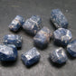 Lot of 10 Blue Sapphire Crystals From Sri Lanka - 55 Carats