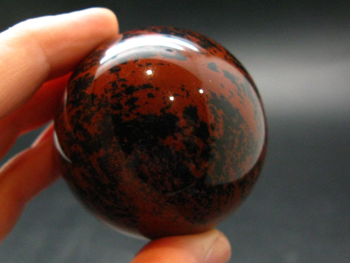 Mahogany Obsidian Sphere From Mexico - 1.9"