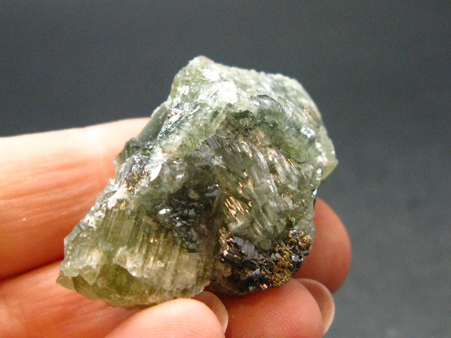 Green Apatite Crystal From Portugal - 1.6" - 25.93 Grams