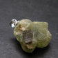 Complete Prehnite Sterling Silver Pendant from Mali - 1.2" - 9.52 Grams