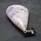 Rare Amazez Amethyst Pendant From Brazil - 1.8" - 9.9 Grams
