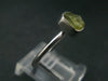 Chrysoberyl Silver Ring From Brazil - 1.94 Grams - Size 6