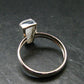 Natrolite Silver Cabochon Ring From Russia - 2.16 Grams - Size 8.0