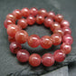 Rhodochrosite Genuine Bracelet ~ 7 Inches ~ 7mm Round Beads