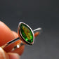 Helenite Gaia Stone Gem Sterling Silver Ring From Washington - Size 9 - 0.50 Carats