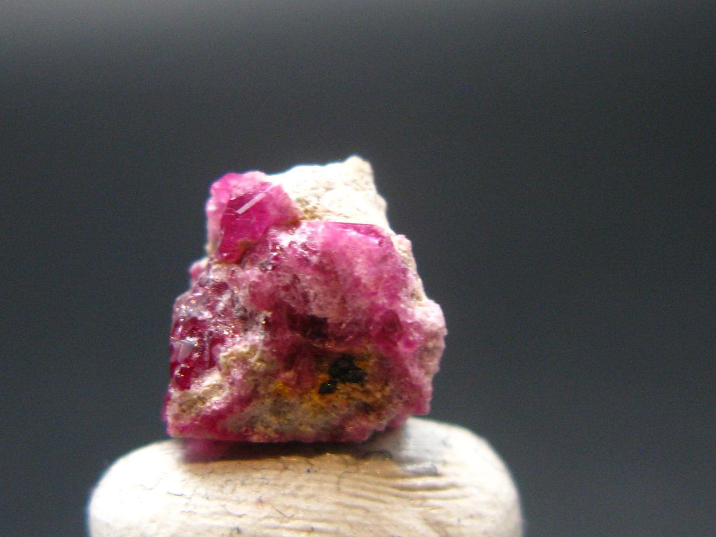 Nice Rare Gem Bixbite Red Emerald Beryl DT Crystal From Utah USA - 2.35 Carats
