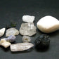 Synergy 12 Set Phenakite Moldavite Natrolite Petalite Danburite Tektite Scolecite Herderite Tanzanite Brookite 67.67 Gr