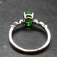 Helenite Gaia Stone Gem Sterling Silver Ring From Washington - Size 8 - 1.0 Carats