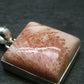 Pink Scolecite Sterling Silver Pendant From India - 1.2"