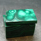 Rich Vibrant Green Malachite Box From Congo - 1.3" - 38.06 Grams