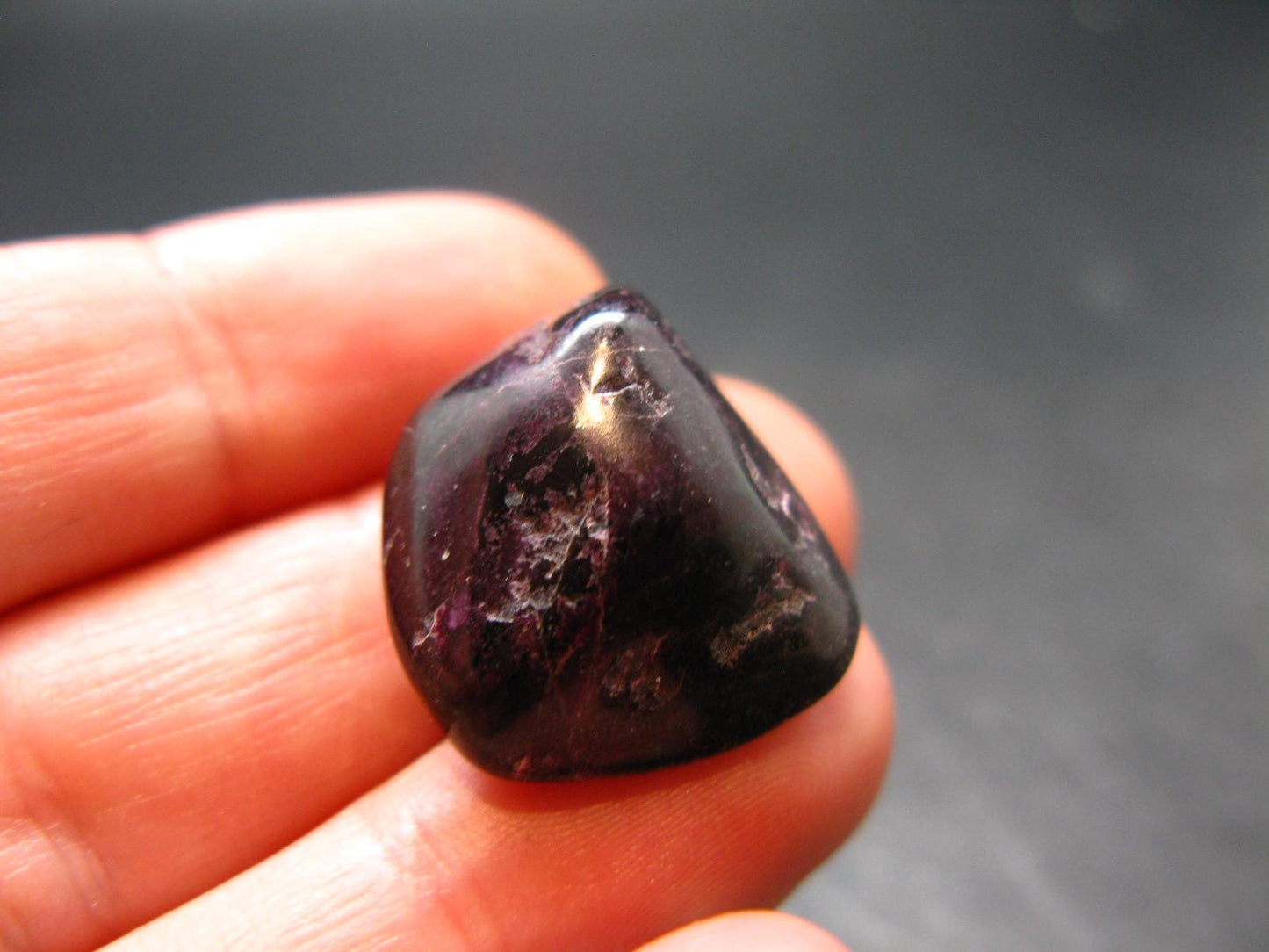 Purple Sugilite Tumbled Piece From South Africa - 0.7" - 5.76 Grams