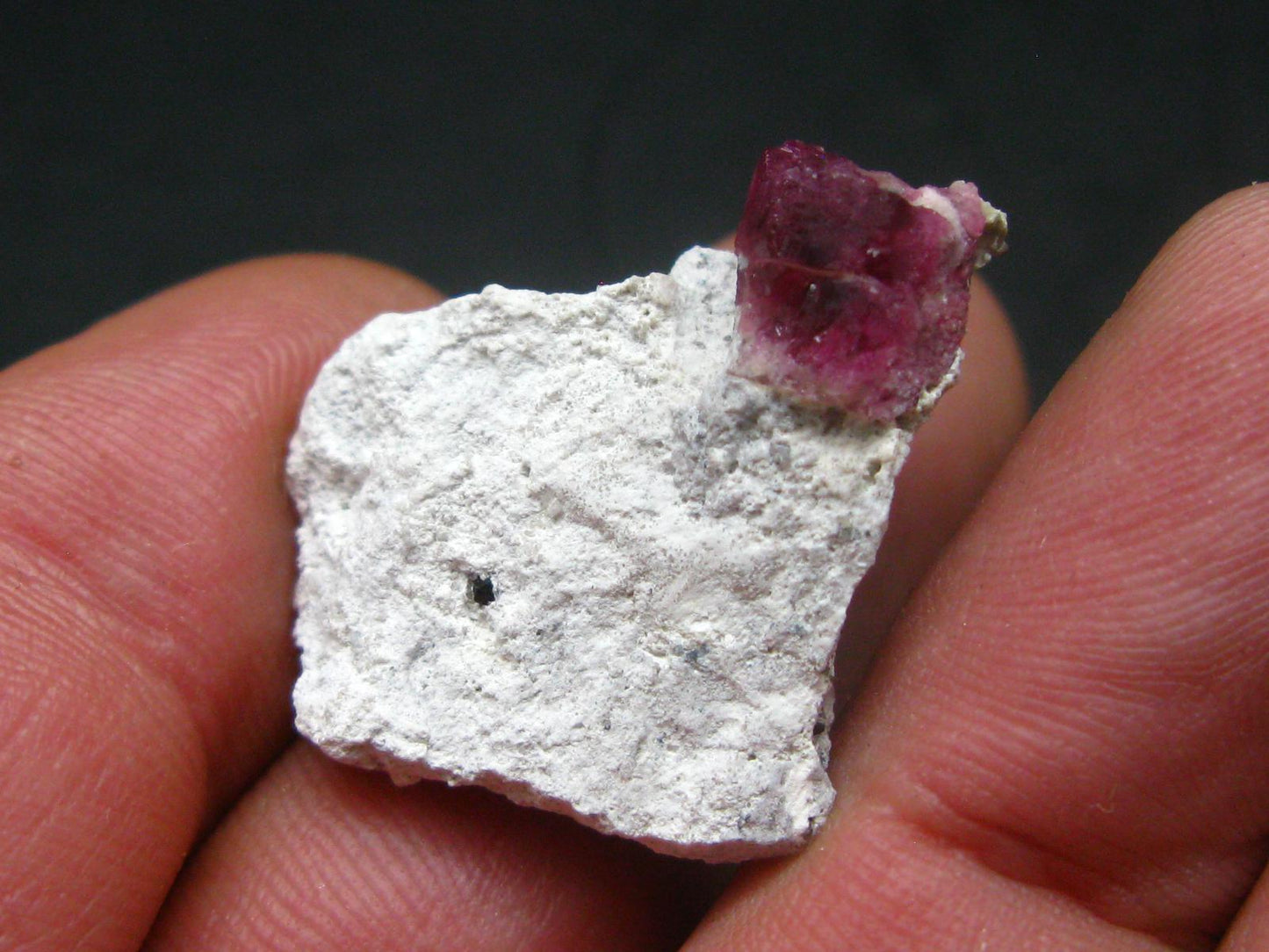 Rare Gem Bixbite Red Emerald Beryl Cluster From Utah USA - 1.2" - 4.75 Grams