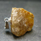 Rare Herderite Crystal Silver Pendant from Brazil - 0.9" - 3.18 Grams