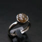 Green Herderite Silver Ring From Brazil - 2.04 Grams - Size 7