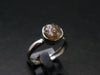 Green Herderite Silver Ring From Brazil - 2.04 Grams - Size 7