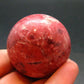 Rare Red Thulite Sphere Ball From Norway - 1.6" - 111.27 Grams