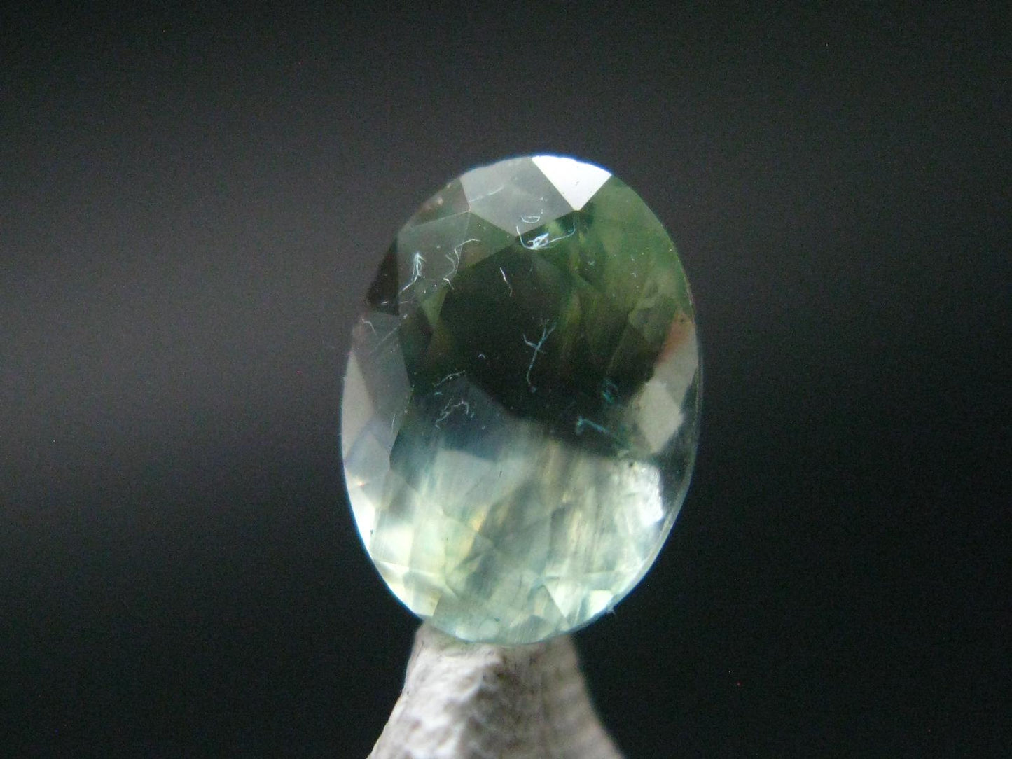 Rare Diopside Gem Cut Facetted Stone from Tanzania - 1.38 Carats