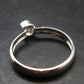 0.41 Carat Phenakite Phenacite Gem Sterling Silver Size 8 Ring from Russia - 1.71 Grams