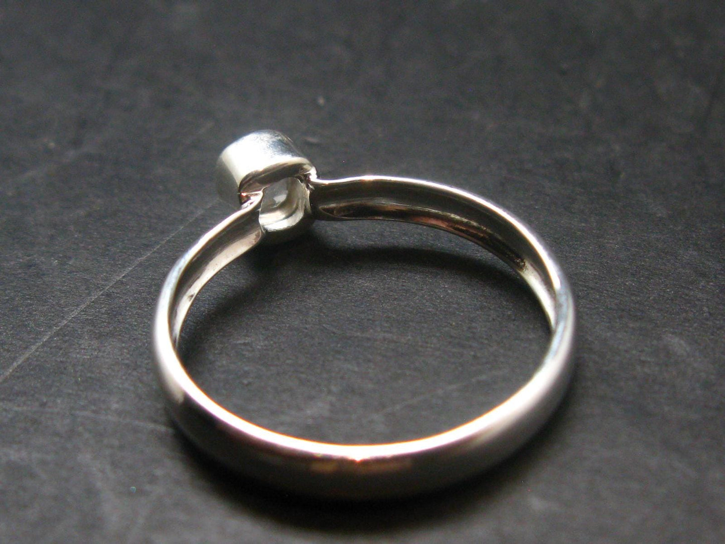 0.41 Carat Phenakite Phenacite Gem Sterling Silver Size 8 Ring from Russia - 1.71 Grams