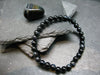 Hawks Eye Genuine Bracelet ~ 7 Inches ~ 6mm Round Beads