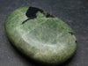 Chrome Diopside Tumbled Stone From Russia - 46.0 Grams - 1.9"