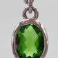 Green Helenite Drop Earrings in Sterling Silver – Oval Gemstone Dangles