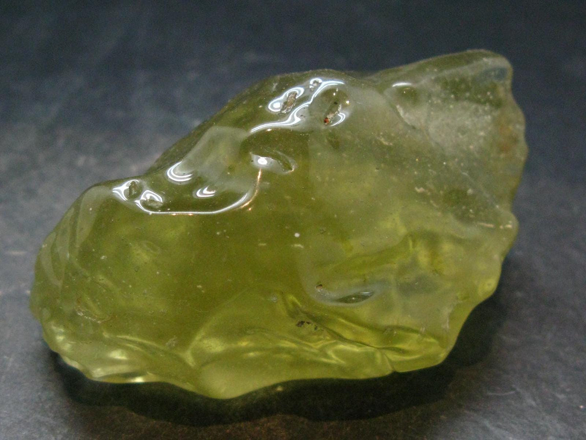 Nice Gem Libyan Tektite Tumbled Stone From Libya - 182.09 Grams - 3.1"