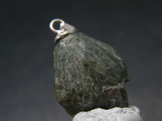 Natural Alexandrite Chrysoberyl Crystal Silver Pendant From Zimbabwe - 4.00 Grams