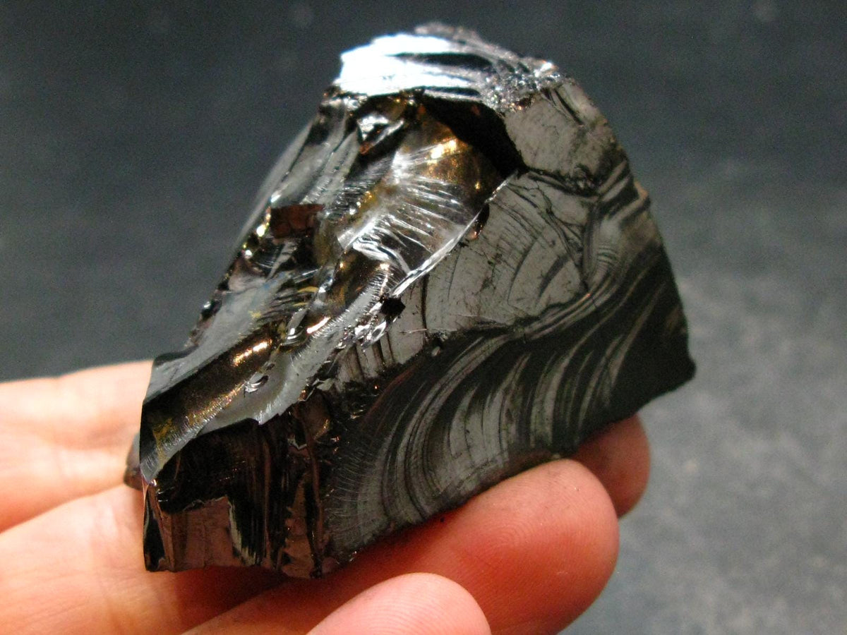 Elite Shungite Raw Piece from Russia - 2.0" - 48.67 Grams