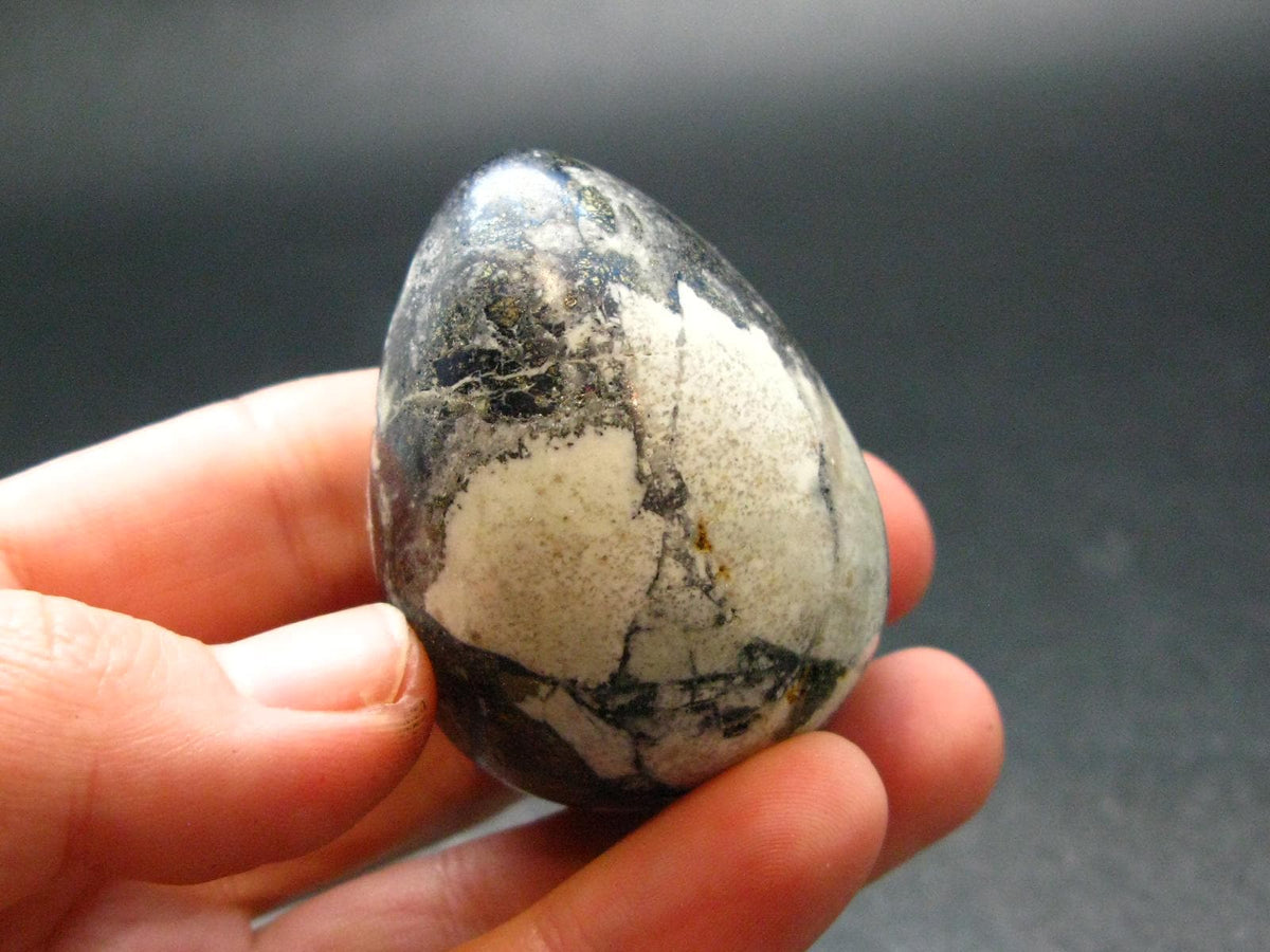 Covelite Covellite Egg From Peru - 1.8" - 79.06 Grams