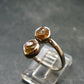 Citrine Sterling Silver Ring - Size 9 - 2.17 Grams
