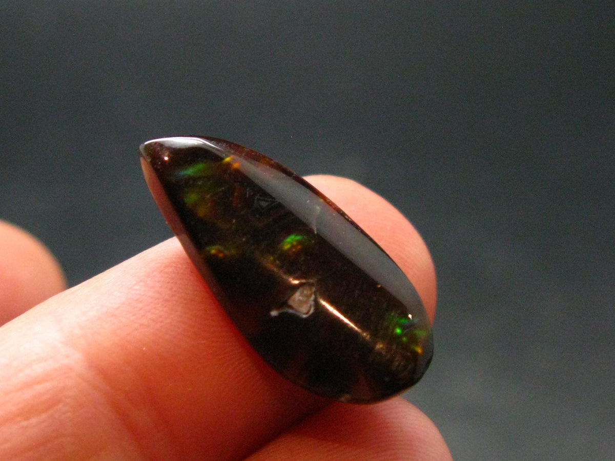 Fire Agate Crystal From Mexico - 0.8" - 1.19 Grams