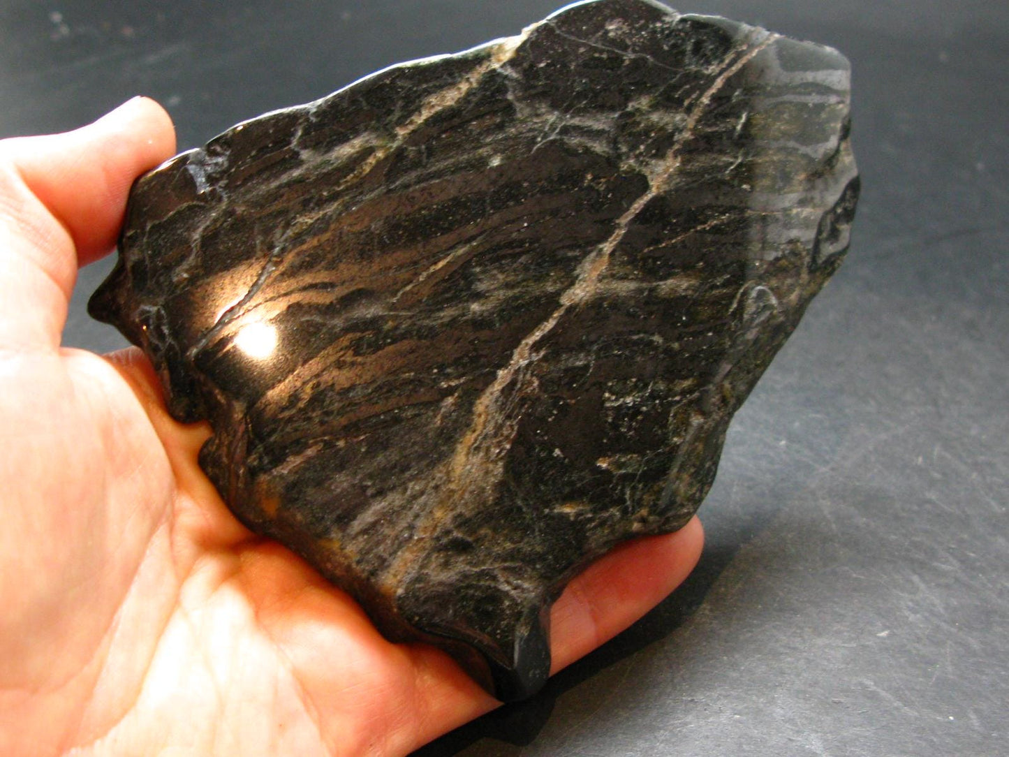 Rare ISUA Slab from Greenland - 4.4" - 200.38 Grams