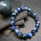 Dianite (Blue Jade) Genuine Bracelet ~ 7 Inches ~ 10mm Round Beads