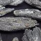 Lot of 10 Rare Black Kyanite Crystals From Brazil - 74 Grams