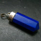 Lapis Lazuli Silver Pendant From Afghanistan - 1.9" - 11.19 Grams