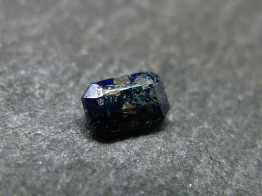 Rare Gem Azurite Cut Stone from Morocco - 0.52 Carats