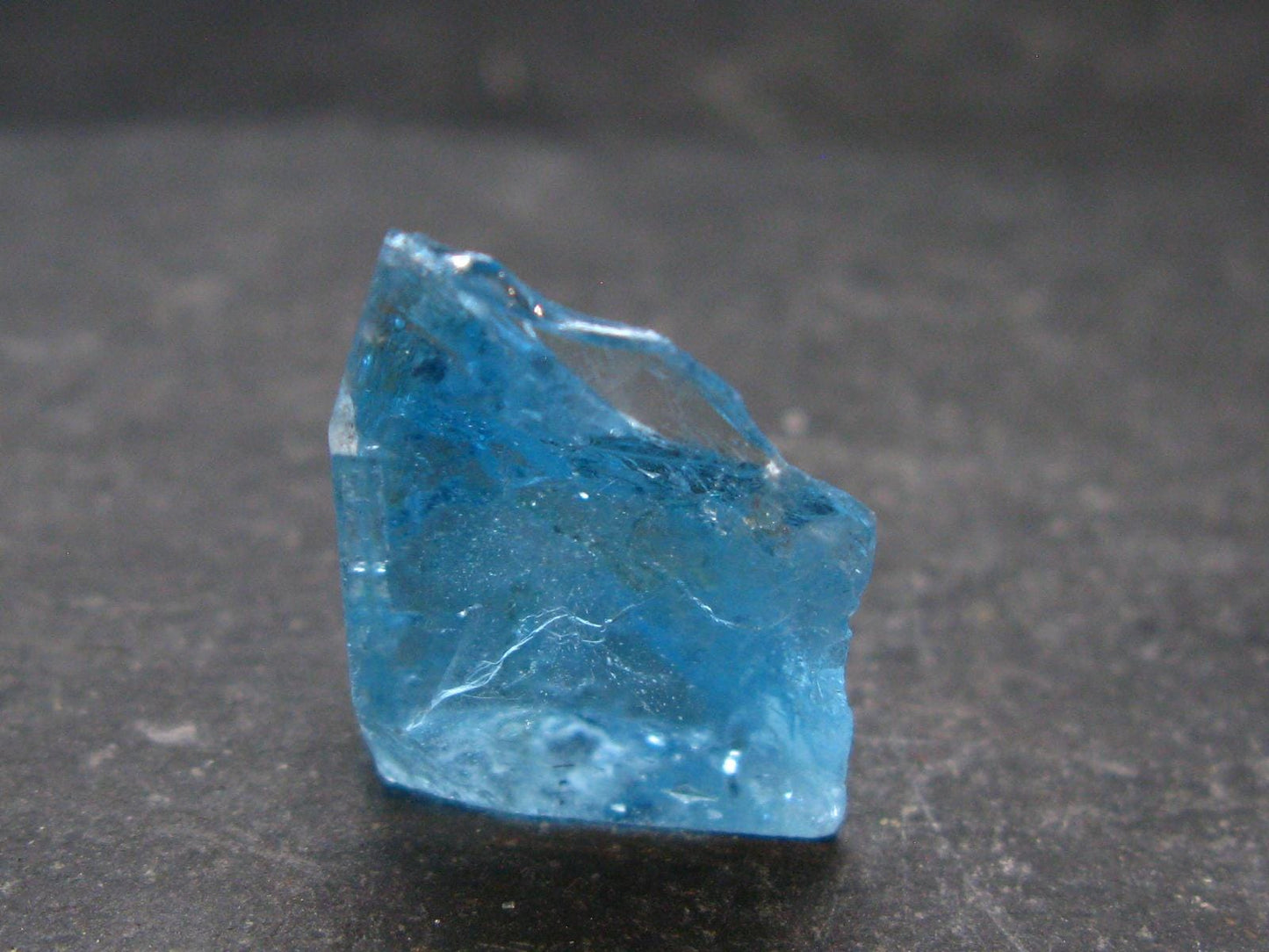 Natural Blue Topaz Crystal From Russia - 0.7" - 21.65 Carats