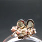 Phenakite Phenacite Sterling Silver Stud Earrings from Nigeria - 1.14 Grams