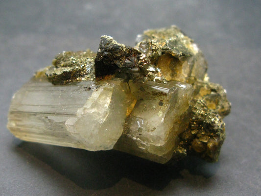 Green Apatite Crystal From Portugal - 2.0" - 70.07 Grams