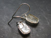 Phenakite Phenacite Crystal Silver Earrings from Russia - 2.91 Grams