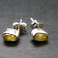 Zincite Zinkite Stud Earrings Sterling Silver From Poland - 1.49 Grams