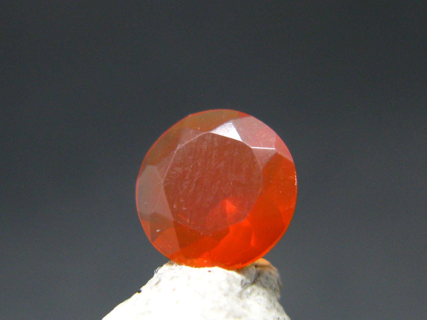 Fire Opal Cut Stone From Mexico - 0.55 Carats