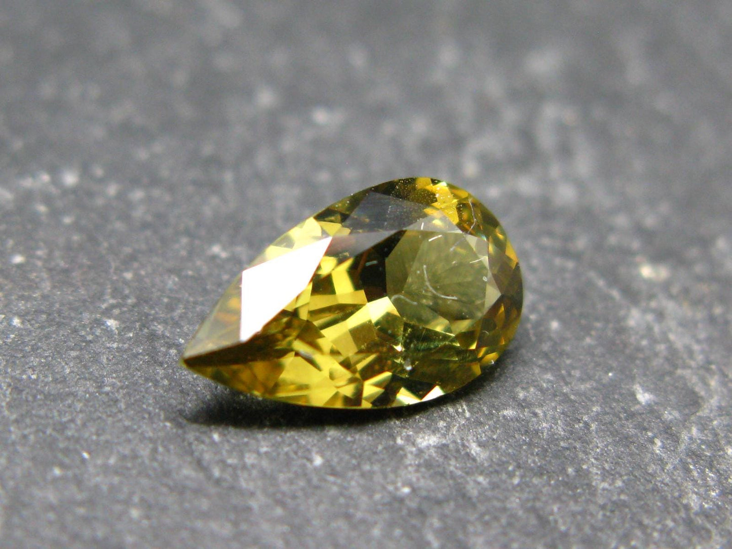 Green Chrysoberyl Cut Gem From Brazil - 1.72 Carats