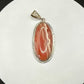Natural Rhodochrosite Pendant in Sterling Silver | Pink Necklace | Jewelry Gift