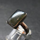 Labradorite Cabochon Silver Ring From Madagascar - 5.09 Grams - Size 8