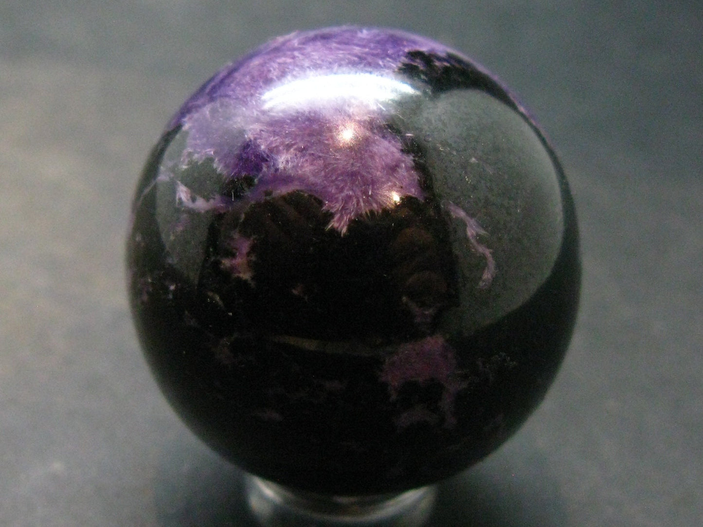 Nice Charoite Sphere from Russia - 63.05 Grams - 1.3"