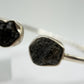 Alexandrite Cuff Bracelet Raw Color Change Gemstone Silver Open Bangle June Birthstone Jewelry