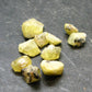 Lot of 10 Large Rhodizite Rhodozite Crystals from Madagascar - 30.45 Carats